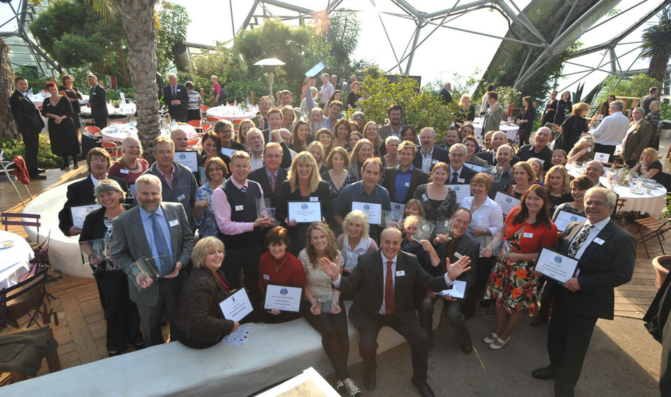 Taste of the West Award winners at the Eden Project
